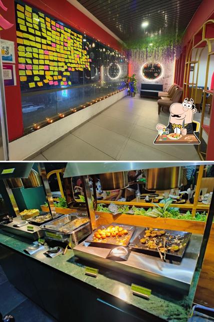 Food at Indolian Gourmet Pizzeria - Kudasan