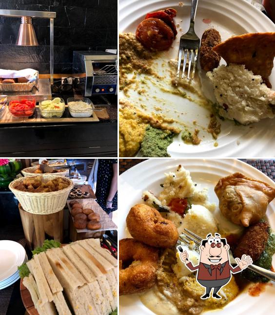 Food at Lattitude restaurant