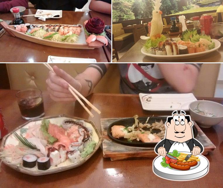 Platos en Oishii Restaurante Japonês