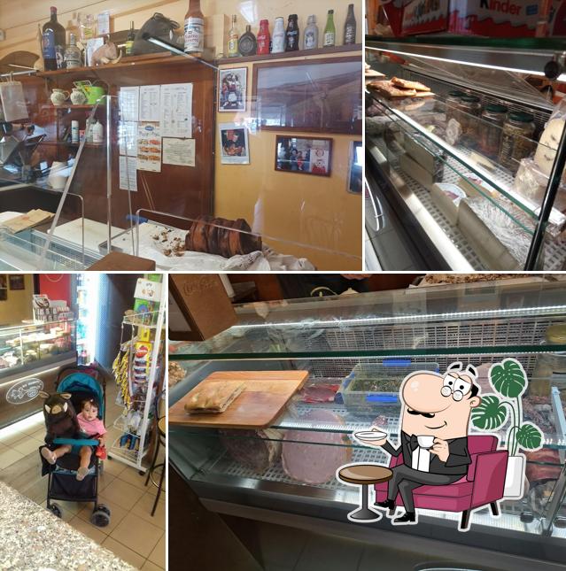 Gli interni di Bar Trombetta