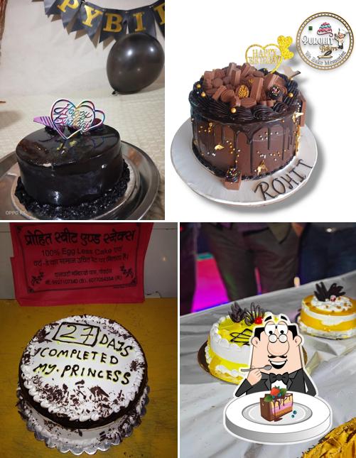 Chocolate cake at Purohit Bakers