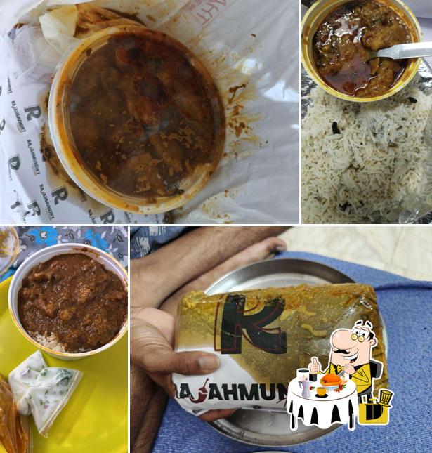 Food at Rajahmundry Ruchulu