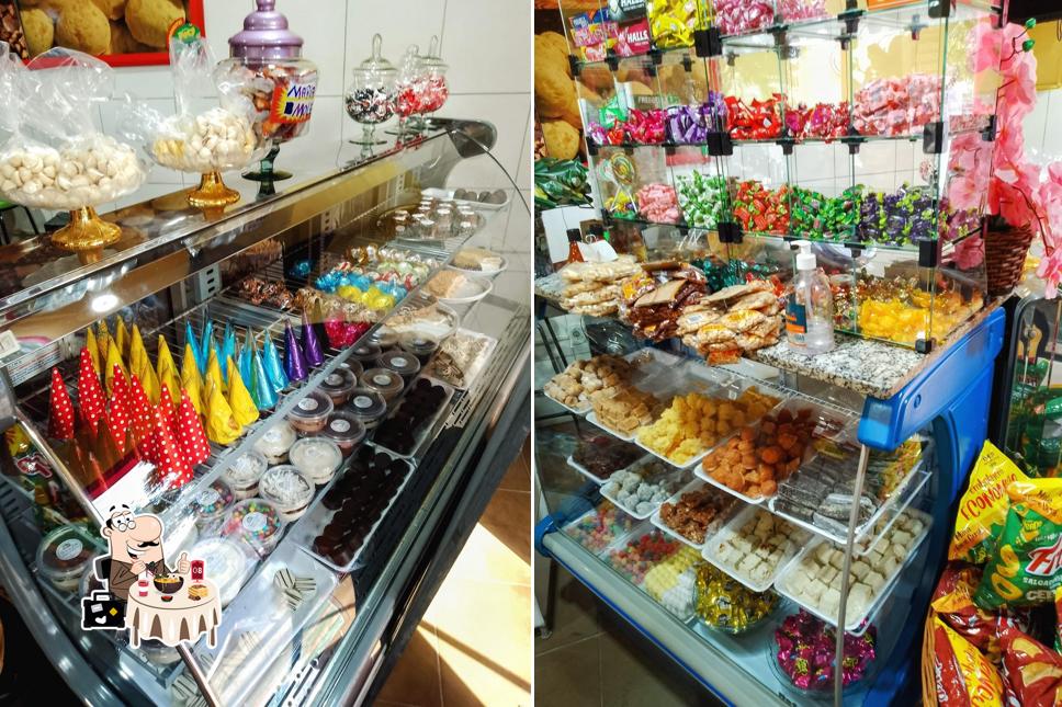 Água na boca doces e salgados