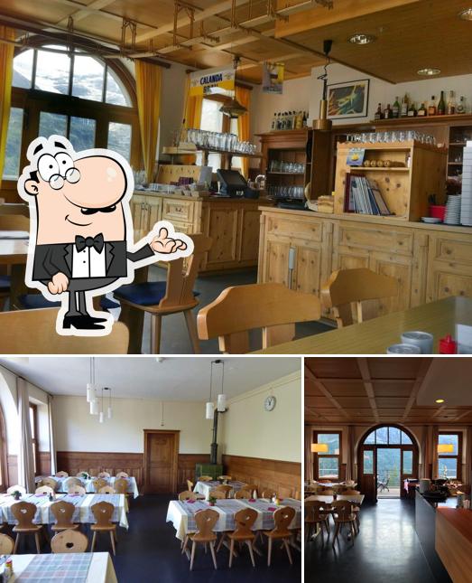 Dai un'occhiata agli interni di Alp Grüm