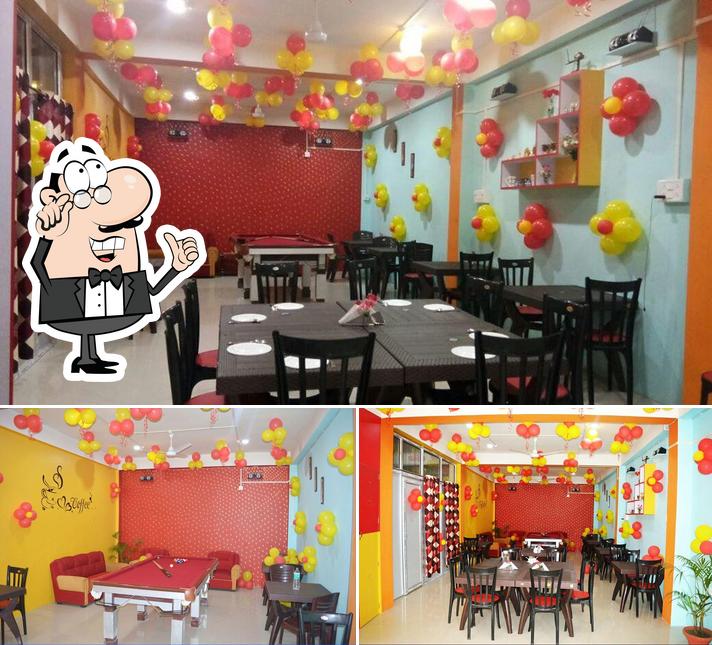 The interior of B.d Kitchen