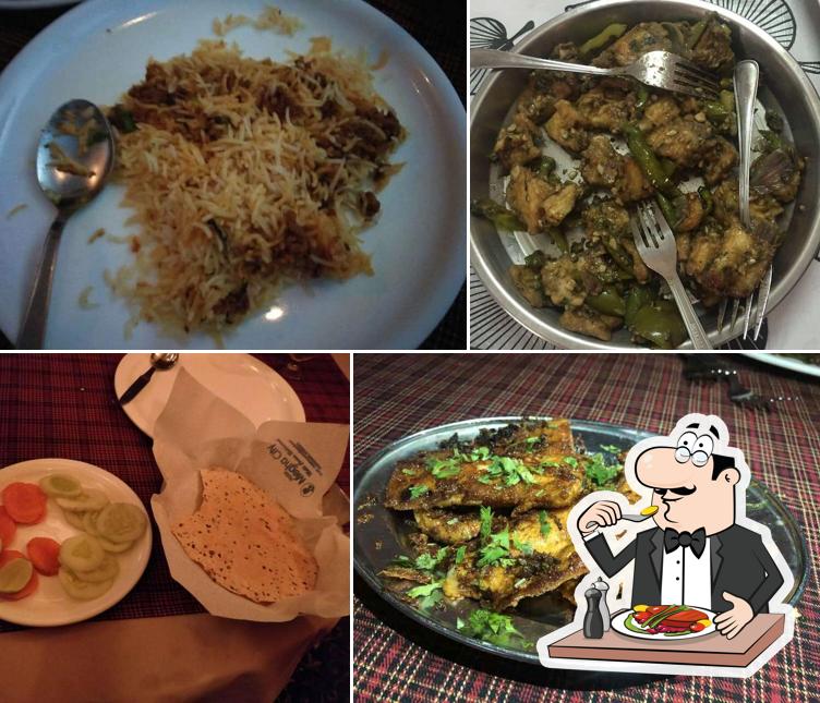 Food at Hotel Megha City