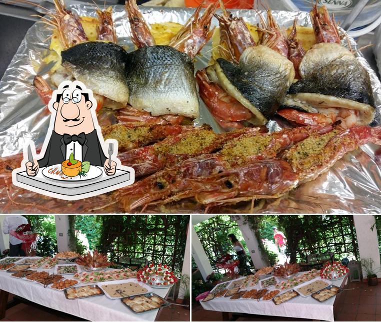 Cibo al Osteria Le Comari