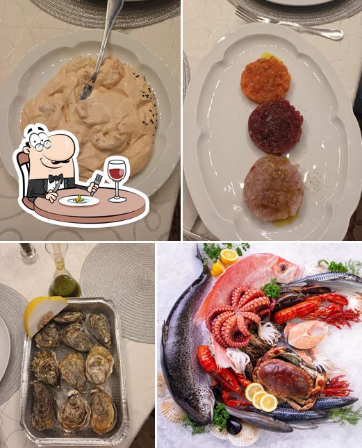 Cibo al Pescheria La Perla Emanuele Poli