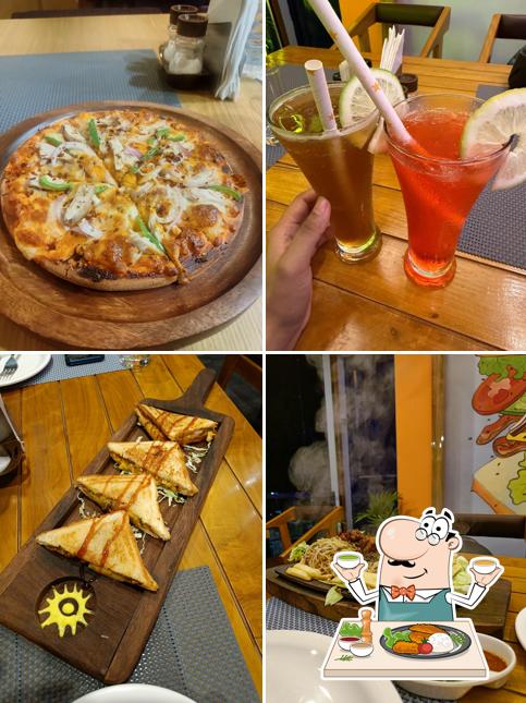 Food at W's Cafe & Restro