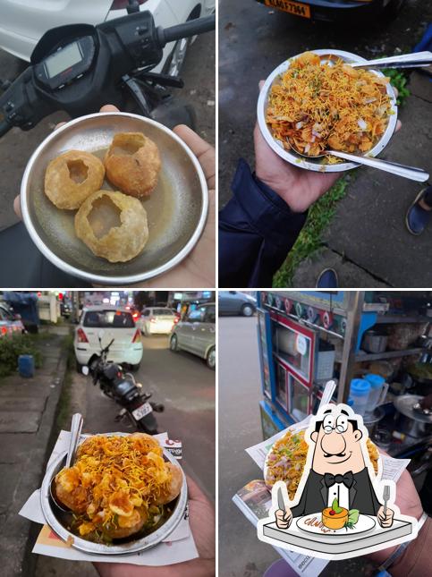 Food at Yadav Chaat and Bhelpuri