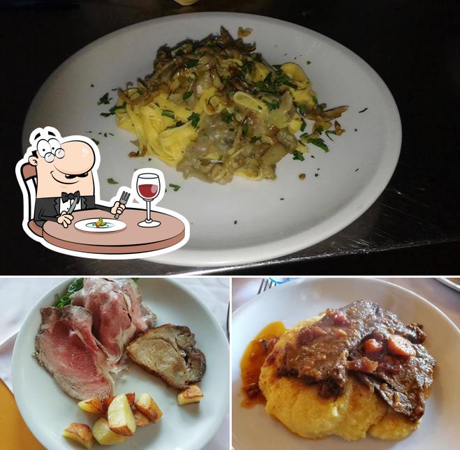Cibo al Trattoria Per Bacco