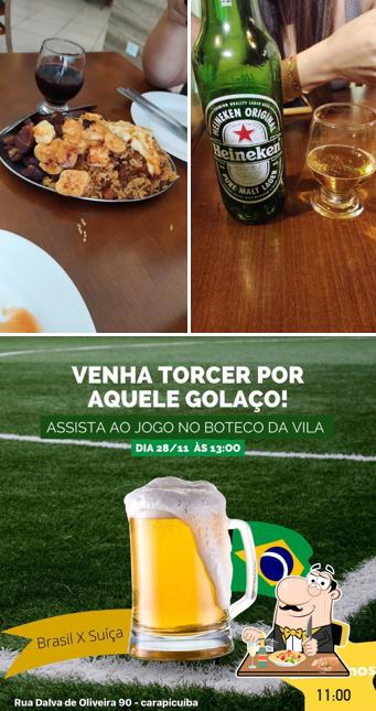 Platos en Boteco da Vila