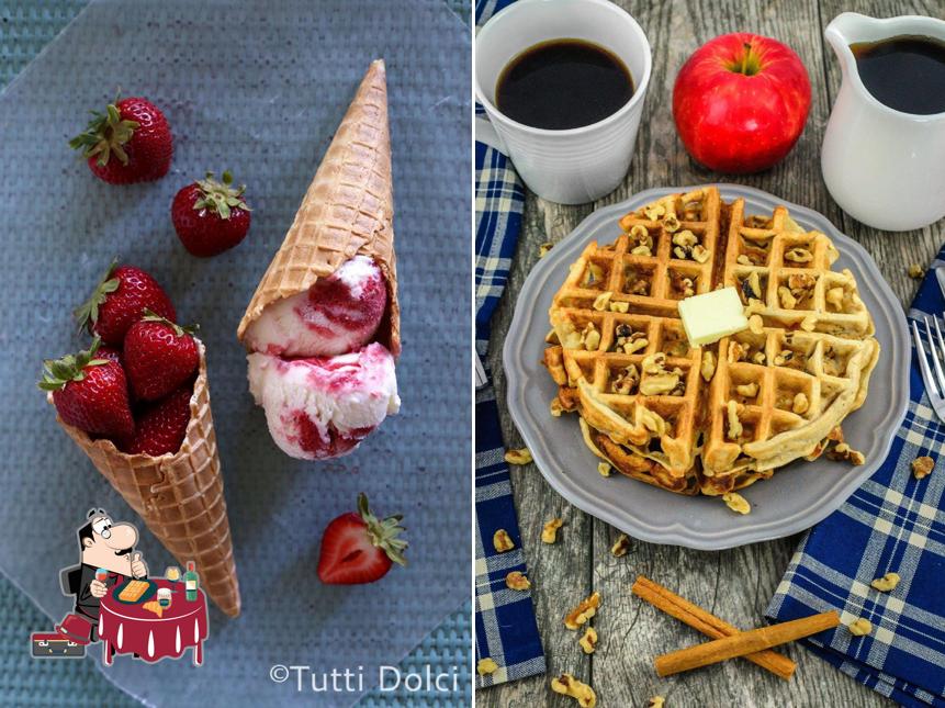 Waffles at Cold Bucks Ice Cream And Waffles