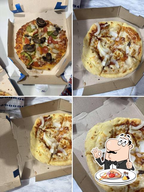 At Domino's Pizza Dombivali West, Mumbai, you can try pizza