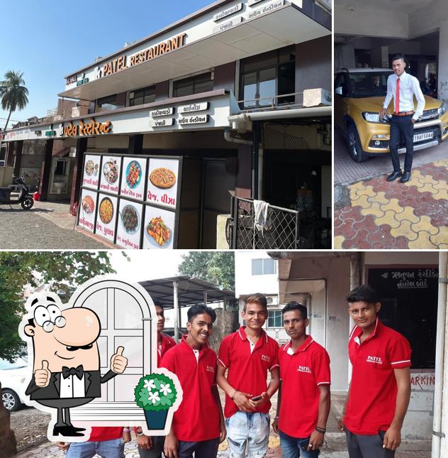 The exterior of Patel Restaurant