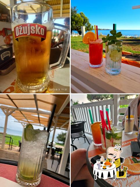 Cibo al Beach bar Happy Sunshine