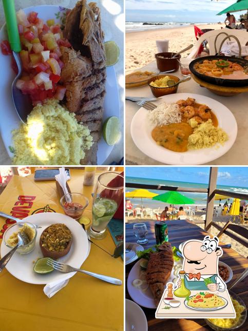 Comida em Barraca Do Sérgio