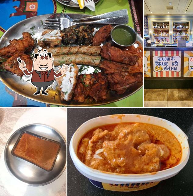 Food at Dhaba Estd 1986 Delhi, Pacific mall Pitampura
