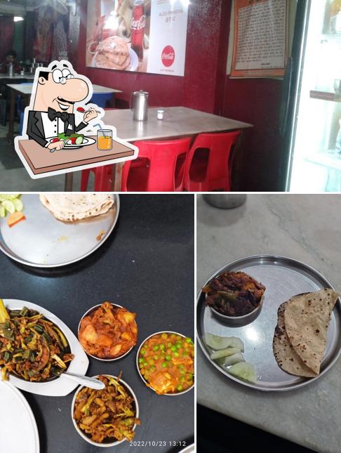 Pulled pork sandwich at New Satsang Hotel