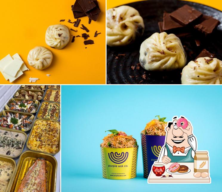 Purple Wok offers a range of desserts