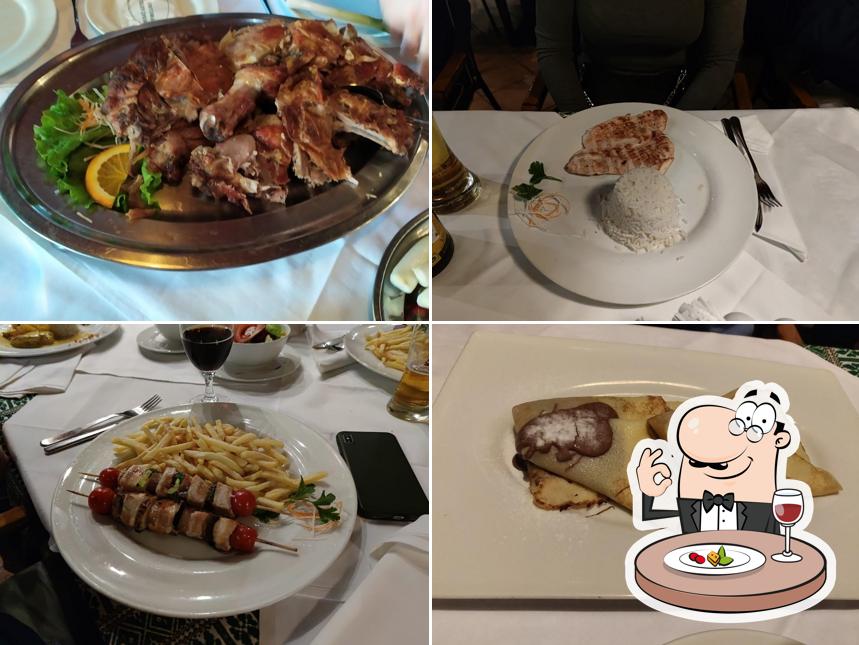 Platti al Restaurant Zelen Dvor