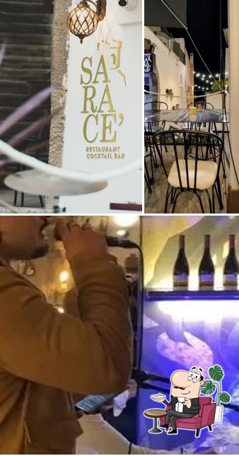 Gli interni di Sarace' / Restaurant & Cocktail bar