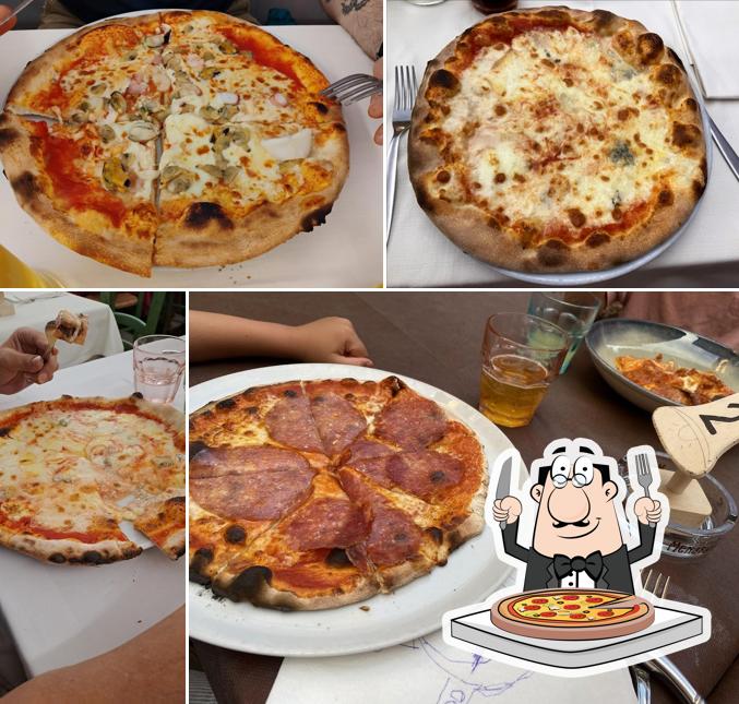 A La Campana, puoi assaggiare una bella pizza