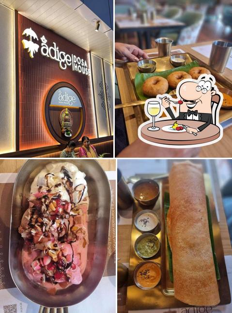 Food at Adige Dosa House