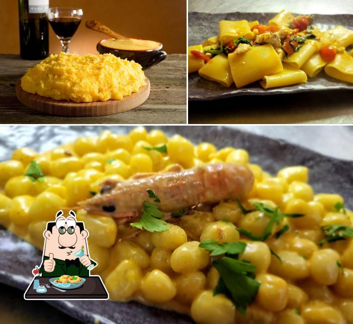 Maccheroni al formaggio al La Taverna di Ciacco