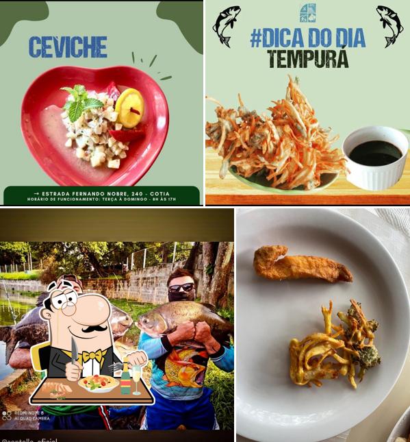 Ceviche em Pesqueiro Parque Lago Azul Cotia