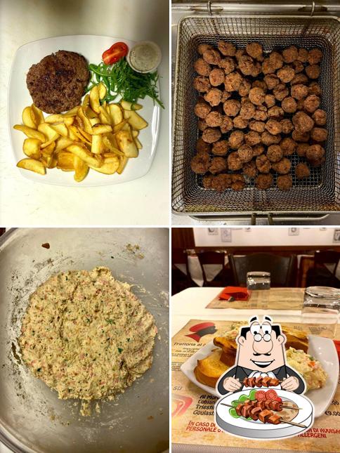 Platti al Trattoria Al Moro Trieste