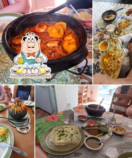 Ostras em Restaurante Lá Em Casa
