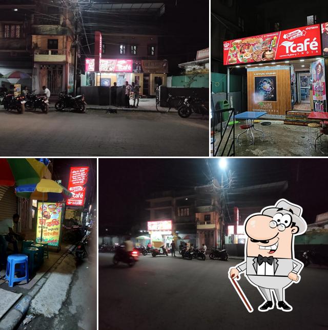 The exterior of T Cafe