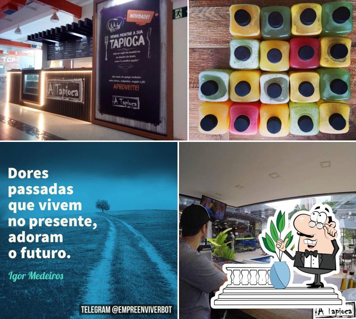 O exterior do A Tapioca