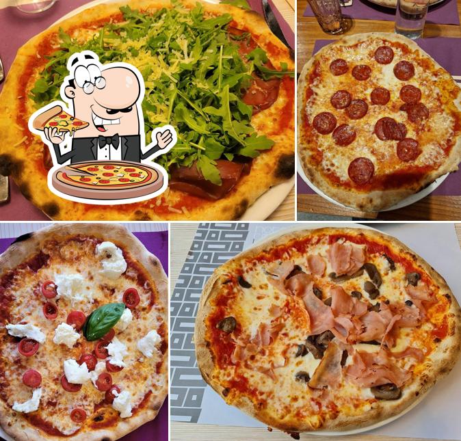 Scegli una pizza a Hotel Residence Luciana - Bibione