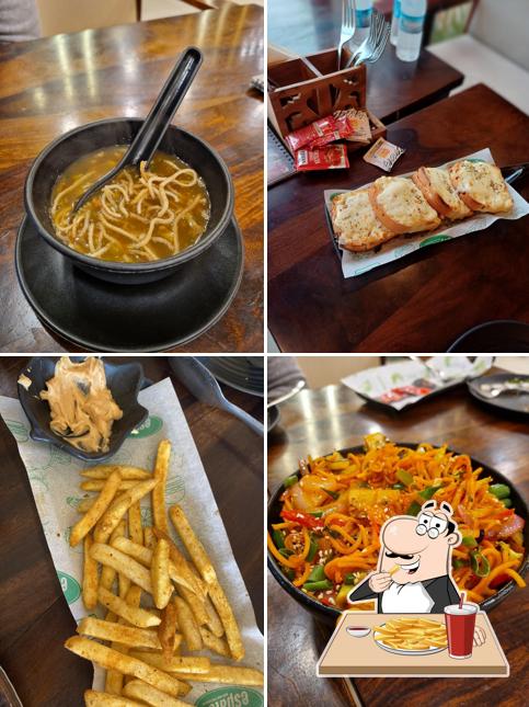 French fries at espato da' Musica