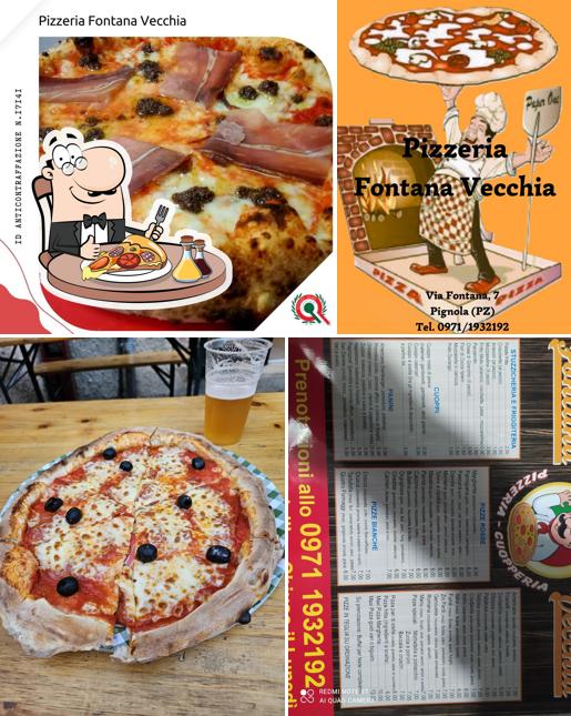 Prova una pizza a Pizzeria Fontana Vecchia
