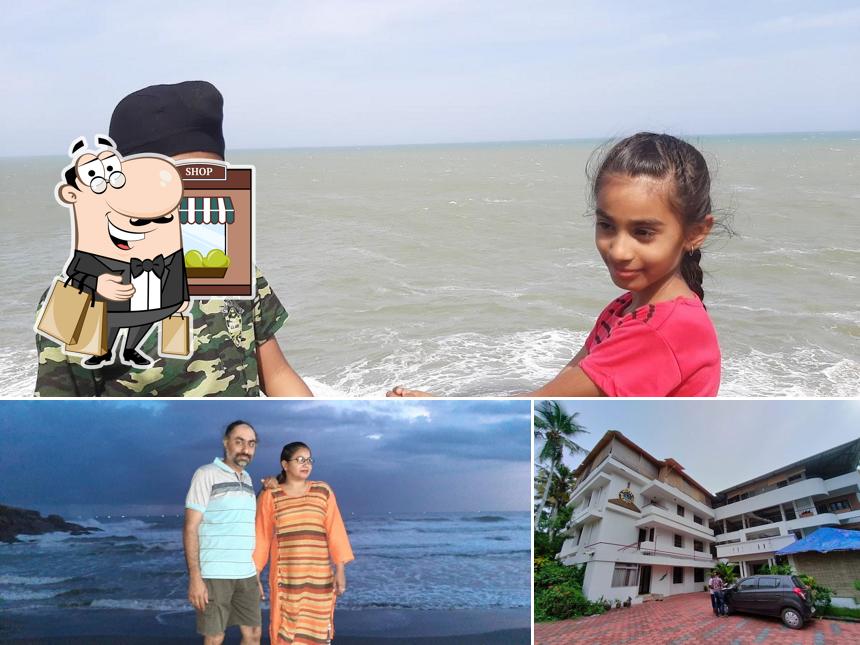 You can get some fresh air outside Hotel Peacock