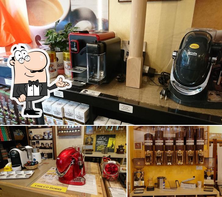 Dai un'occhiata agli interni di Il Mercante di Caffè