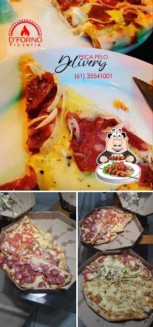 Comida em D´Forno Pizzaria