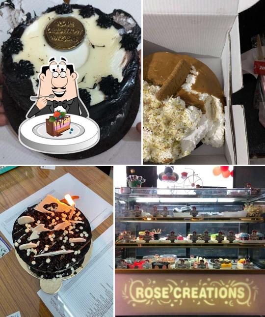 Chocolate cake at ROSE CREATION BAKERS