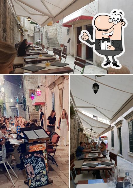 Dai un'occhiata agli interni di Storia