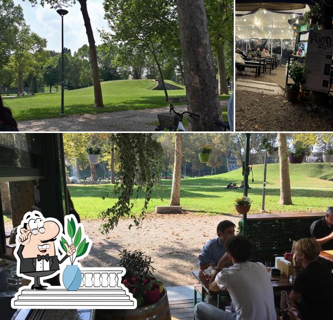 Goditi la vista dagli esterni di Love Street Food