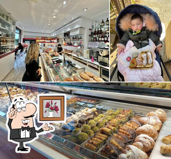 La foto di interni e cibo da Pasticceria Radice