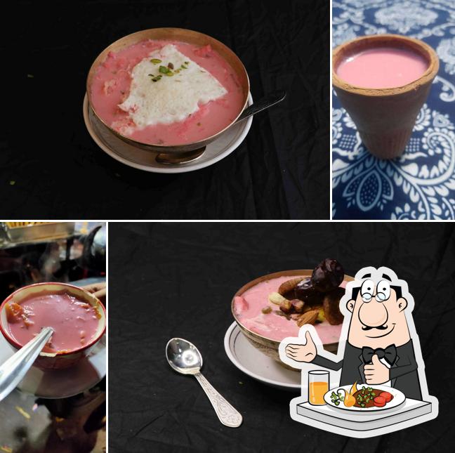 Chocolate mousse at Sabir Kashmiri Tea