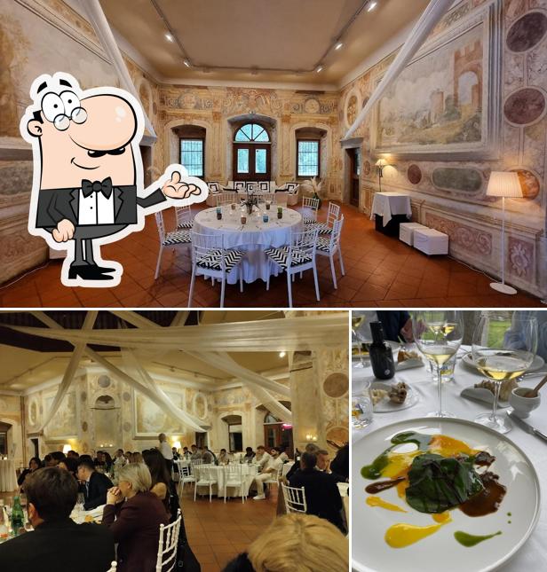 Siediti a un tavolo di Gostilna pri Lojzetu - Dvorec Zemono