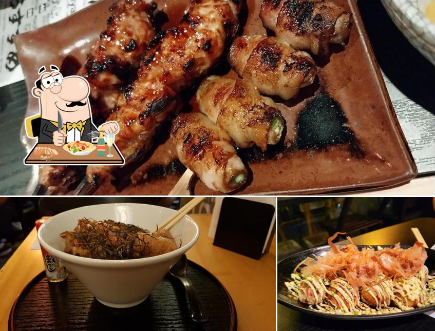 Platos en Ikedaya Izakaya