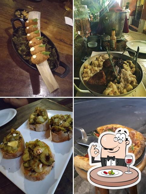 Platos en Santa Pizza BH