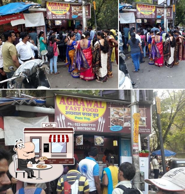 The exterior of Agarwal Fast Food Pure and Veg