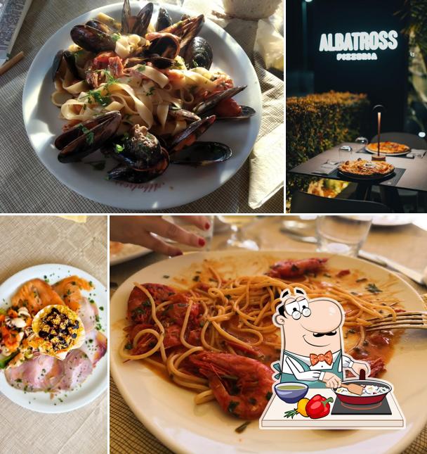 Paella al Albatross Pizzeria